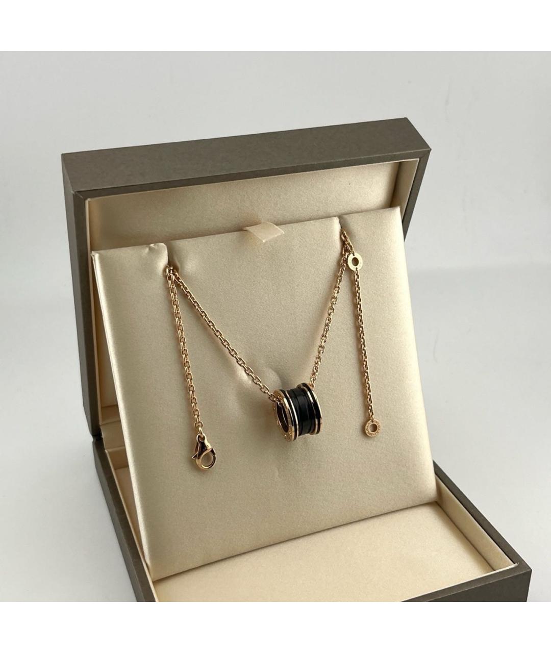 BVLGARI Золотое колье из розового золота, фото 2