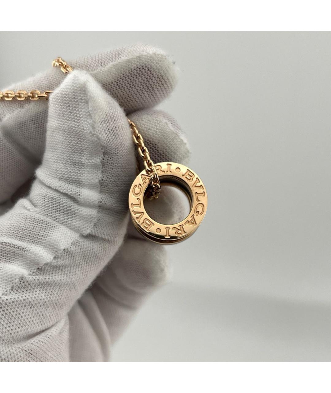 BVLGARI Золотое колье из розового золота, фото 4