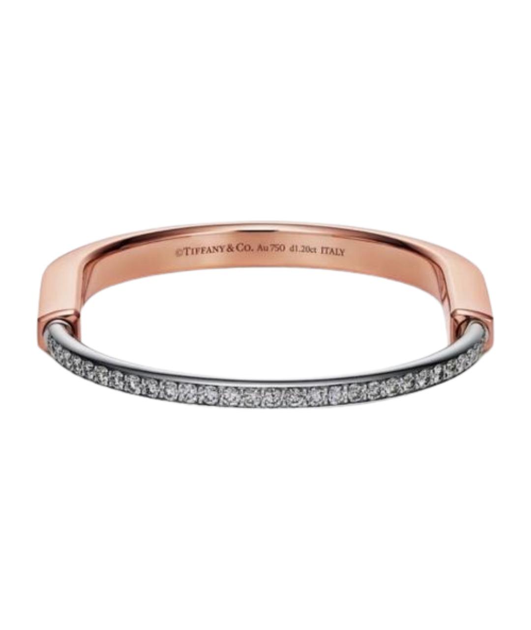 TIFFANY&CO Белый браслет из розового золота, фото 1