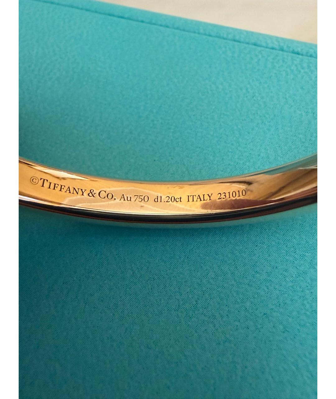 TIFFANY&CO Белый браслет из розового золота, фото 5