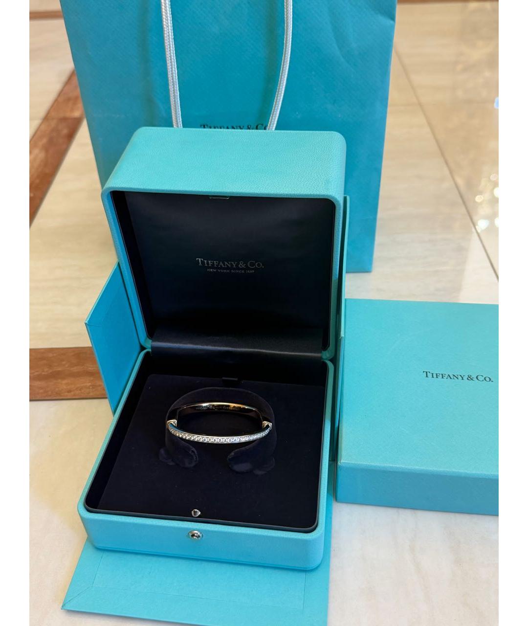 TIFFANY&CO Белый браслет из розового золота, фото 2