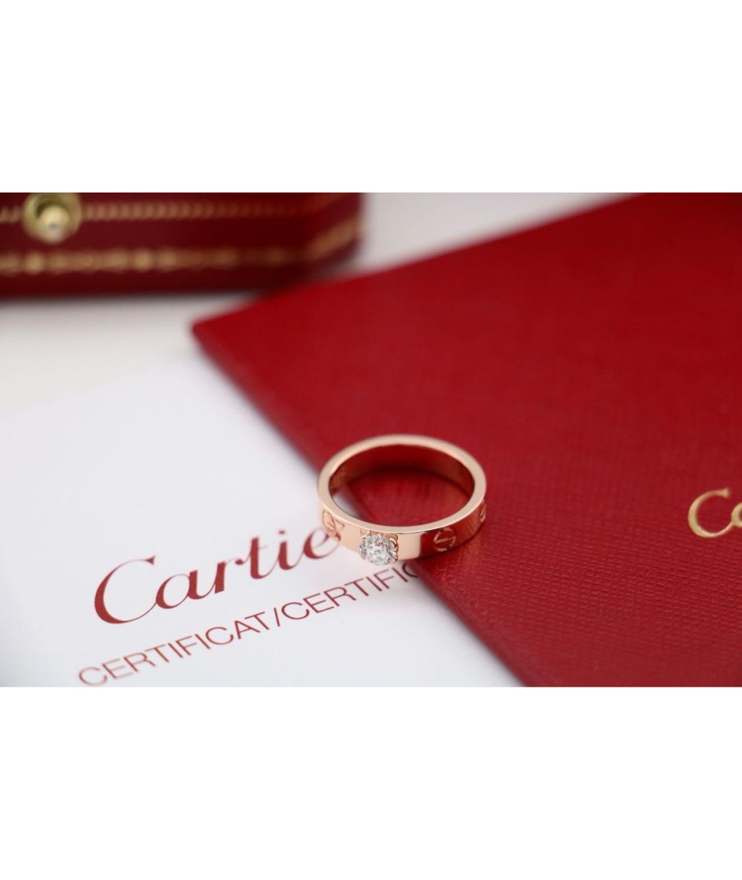 CARTIER Золотое кольцо из розового золота, фото 4