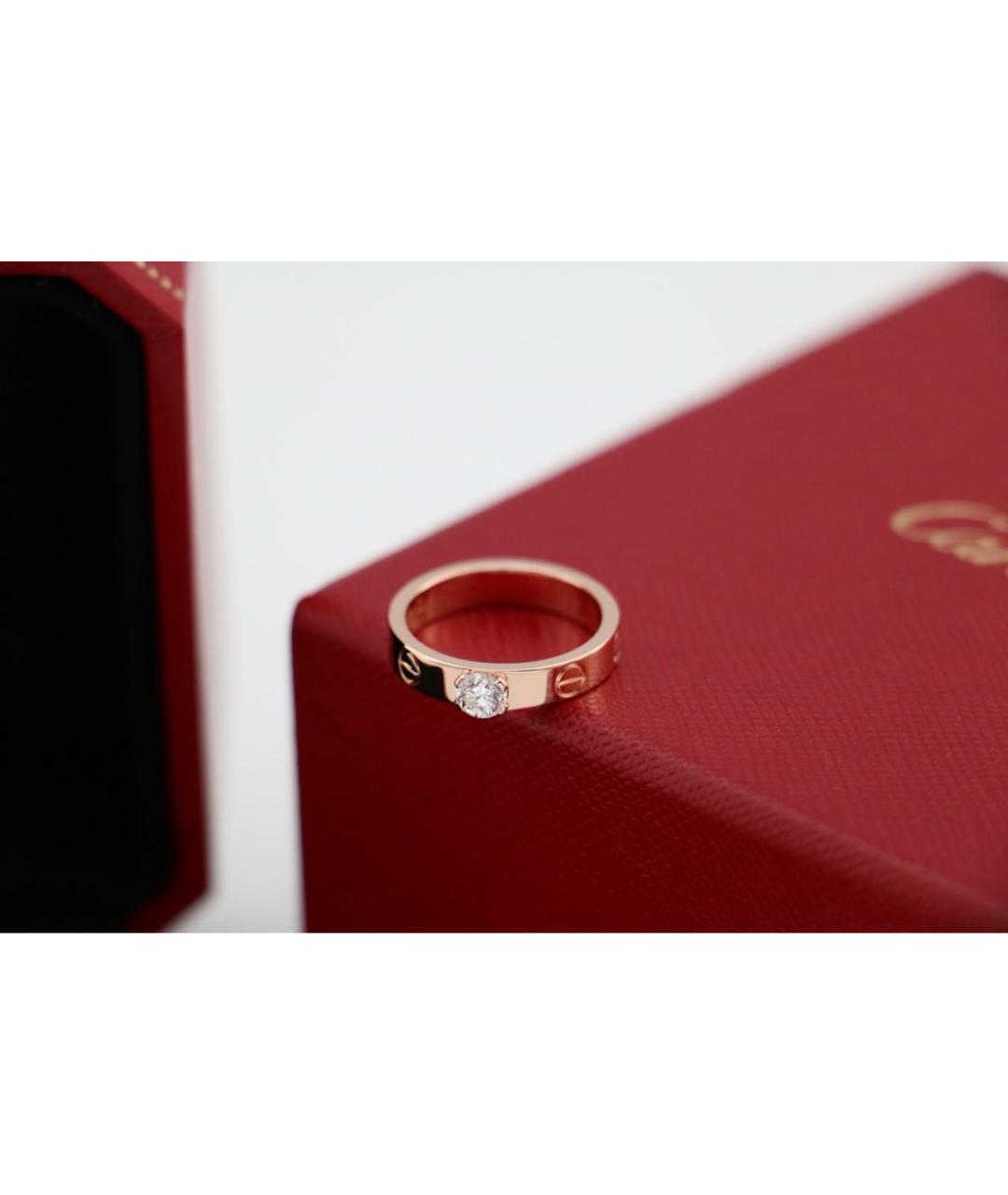 CARTIER Золотое кольцо из розового золота, фото 3