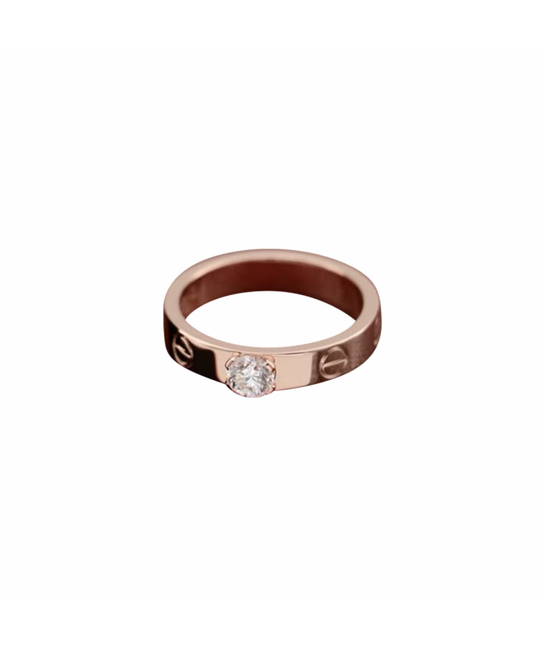 CARTIER Золотое кольцо из розового золота, фото 1