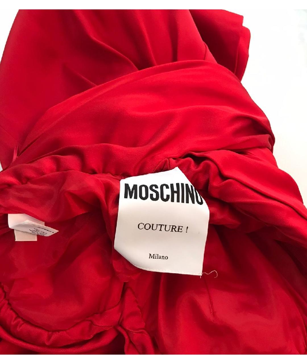 MOSCHINO Красное вечернее платье, фото 3