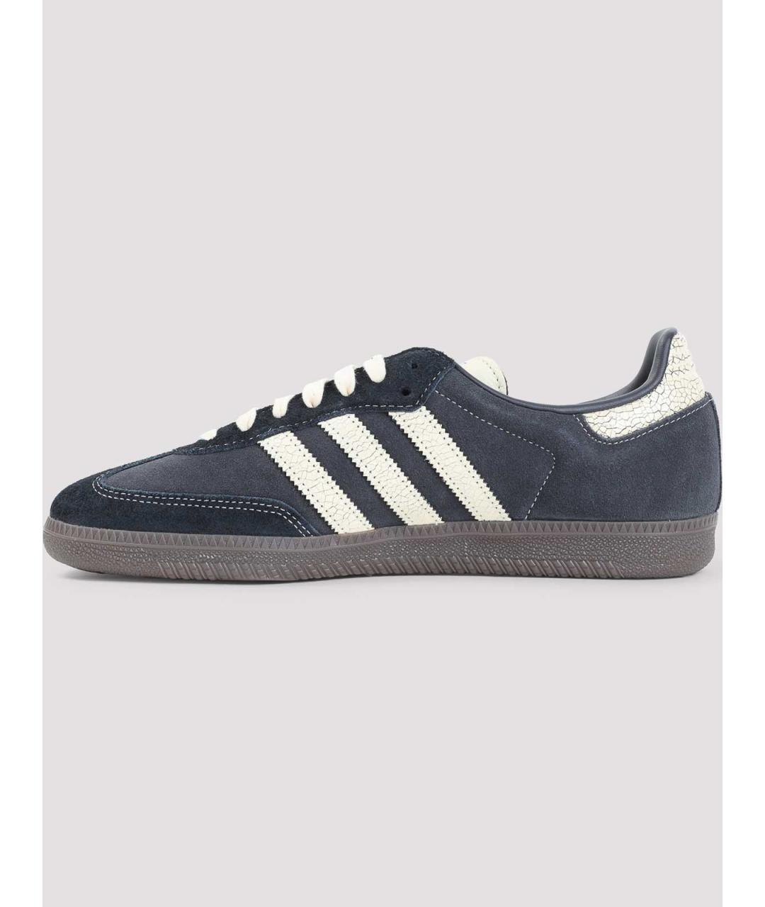 ADIDAS Серые замшевые низкие кроссовки / кеды, фото 2