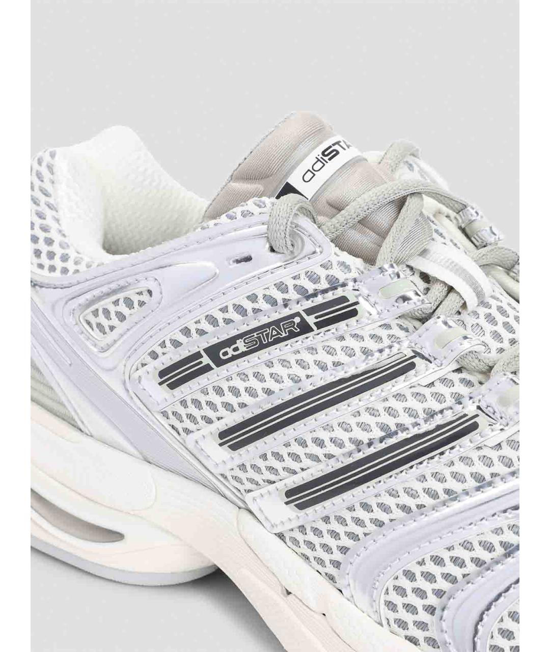 ADIDAS Белые синтетические кроссовки, фото 4