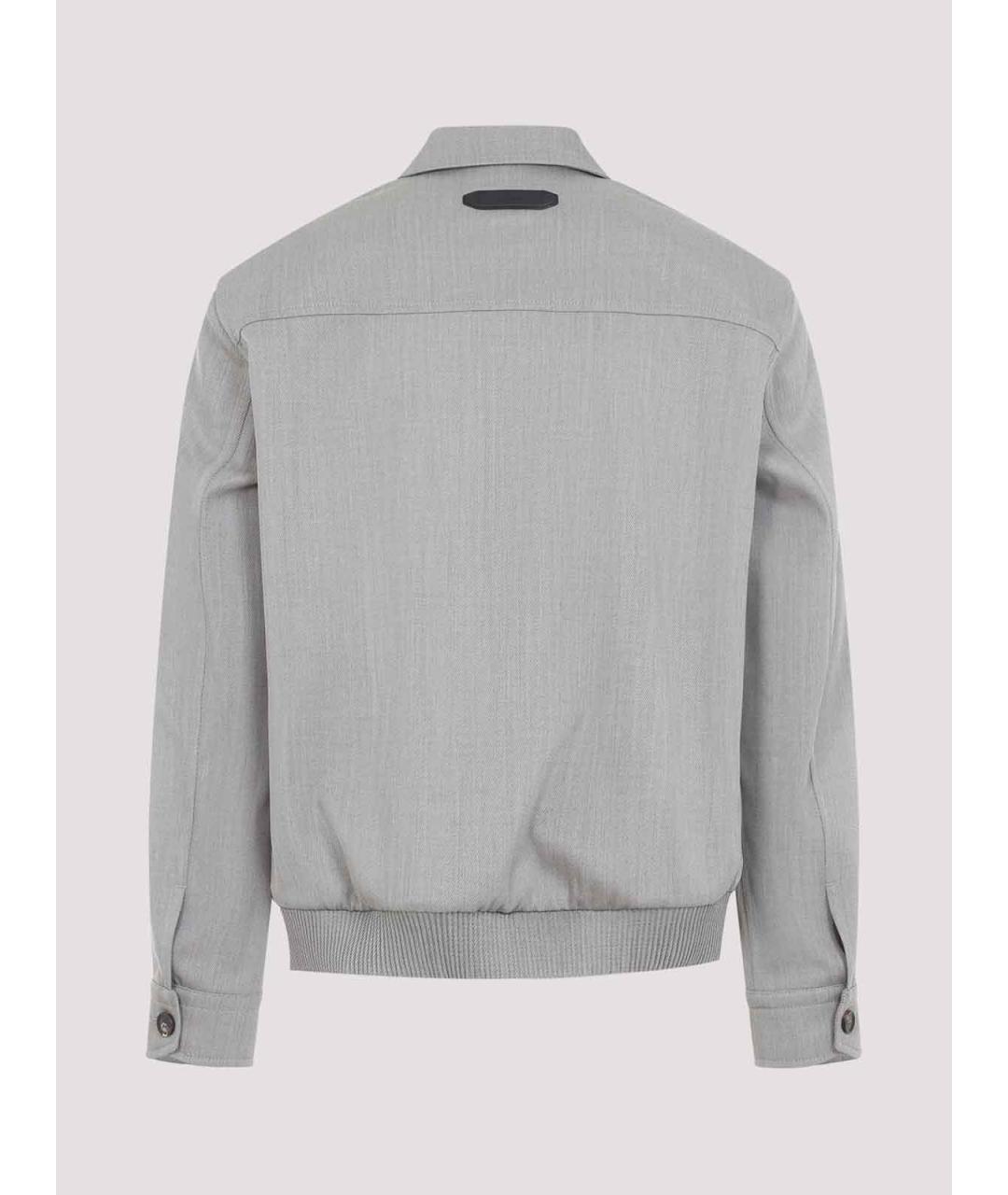 BRIONI Бежевая шерстяная куртка, фото 2