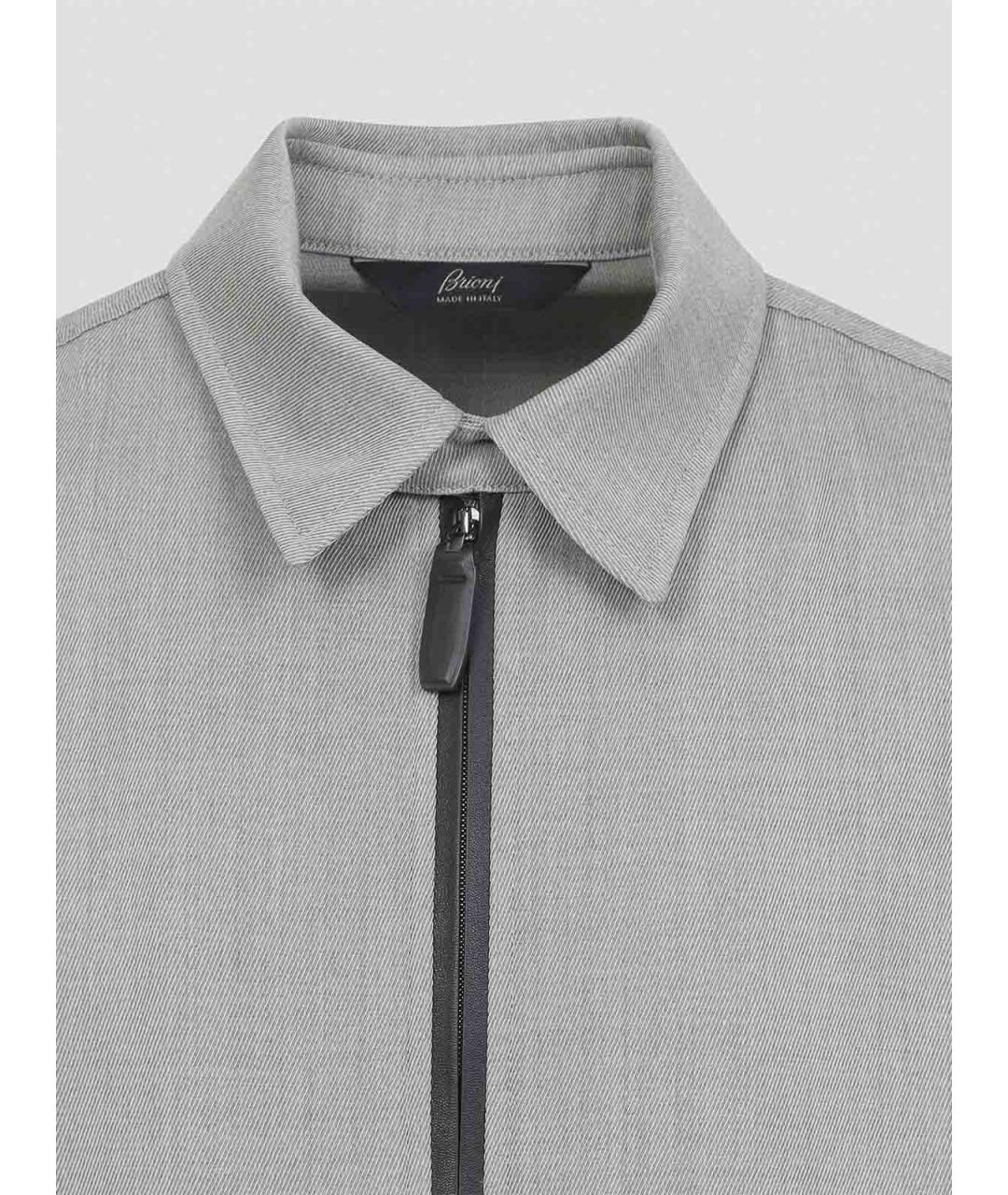 BRIONI Бежевая шерстяная куртка, фото 3