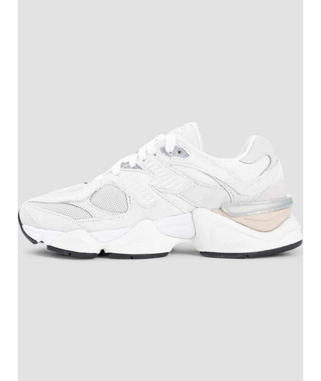 NEW BALANCE Белые замшевые кроссовки, фото 2