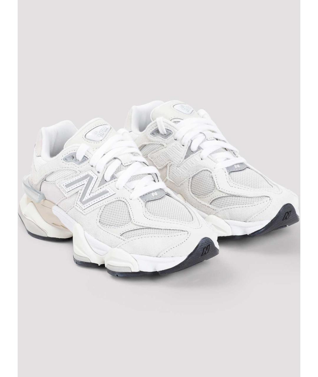 NEW BALANCE Белые замшевые кроссовки, фото 3