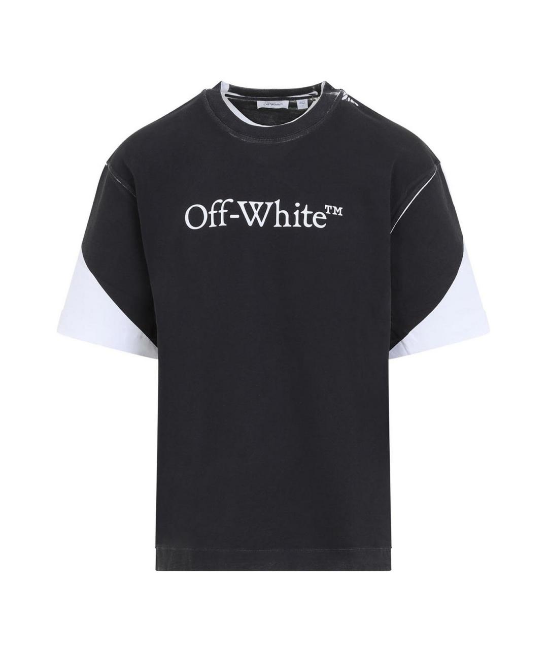 OFF-WHITE Мульти хлопковая футболка, фото 1
