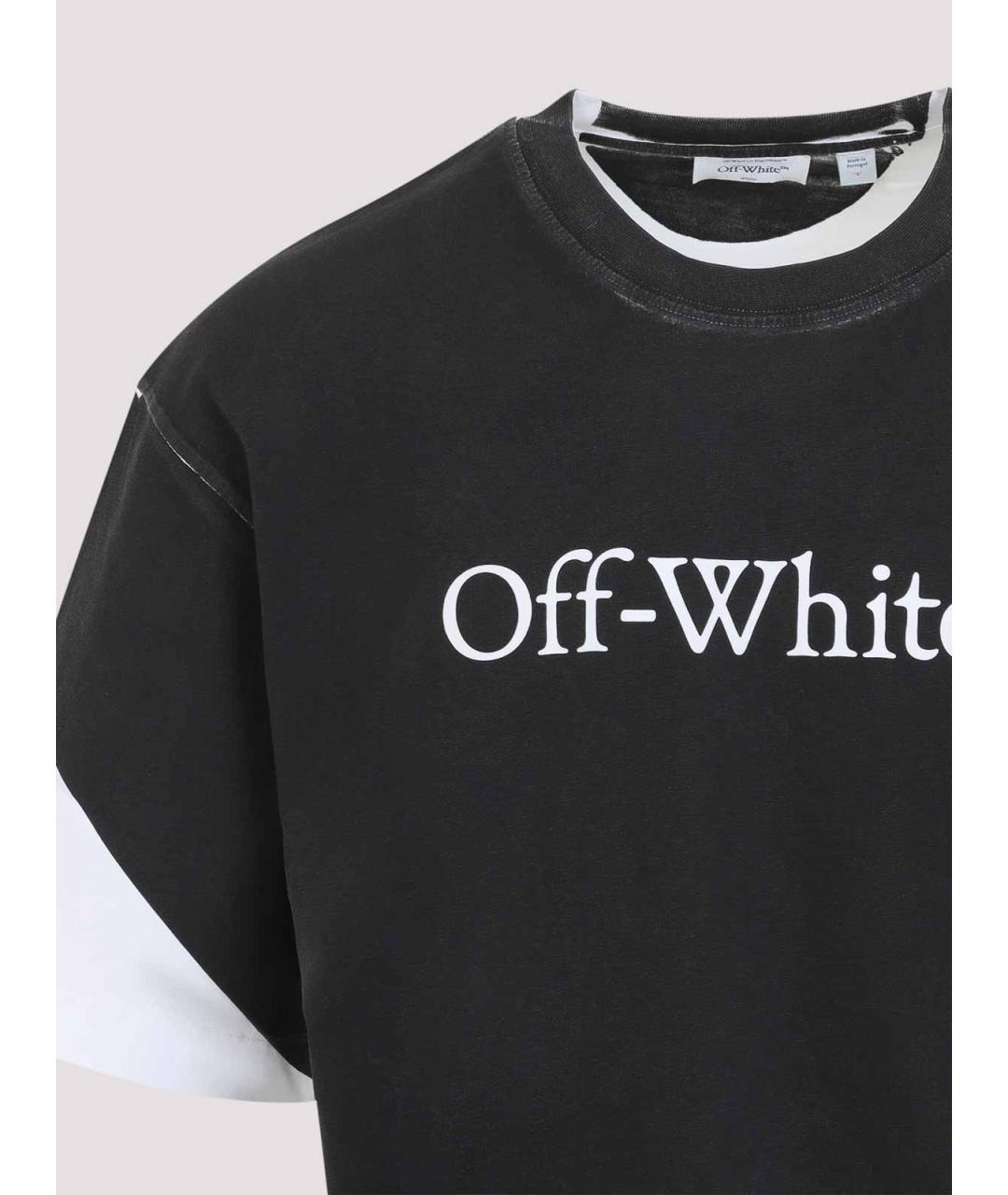 OFF-WHITE Мульти хлопковая футболка, фото 3