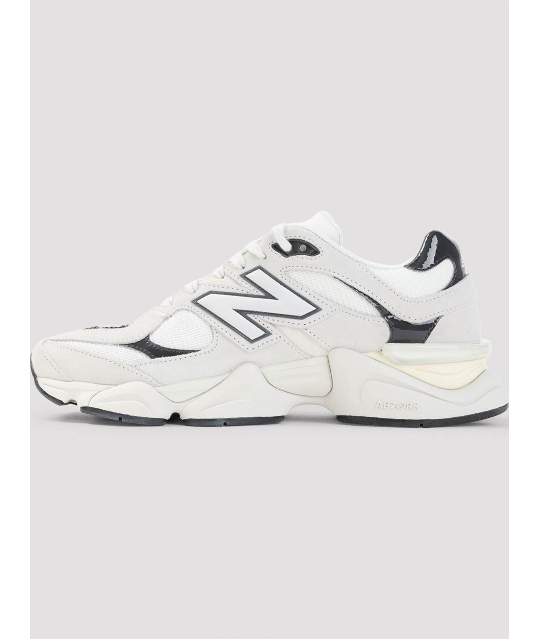 NEW BALANCE Белые замшевые кроссовки, фото 2