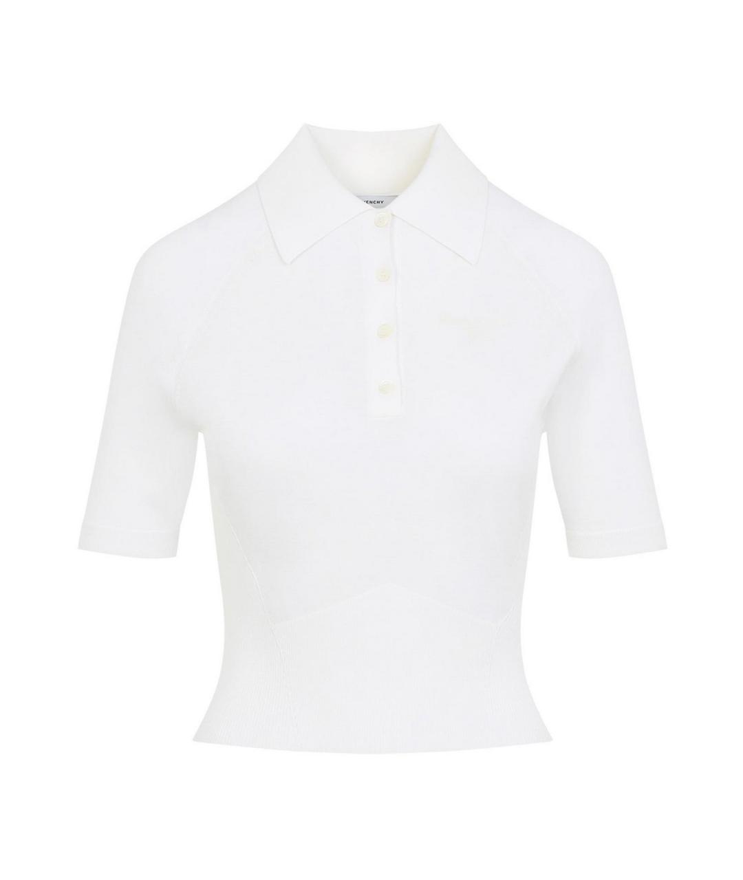 GIVENCHY Белая хлопковая футболка, фото 1