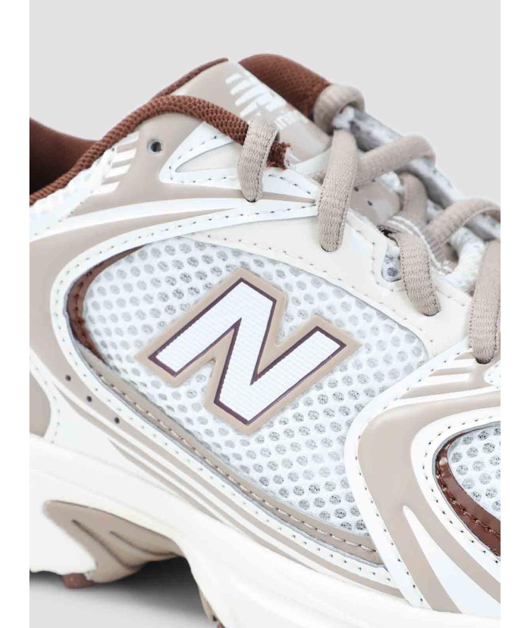 NEW BALANCE Белые резиновые кроссовки, фото 4
