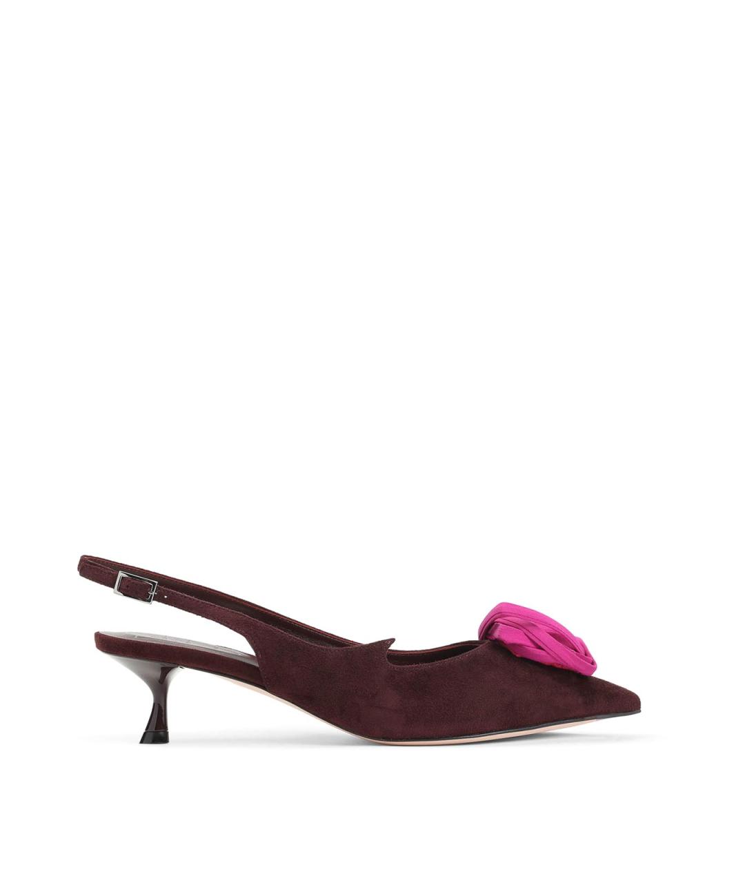 ROGER VIVIER Коричневые замшевые туфли, фото 1