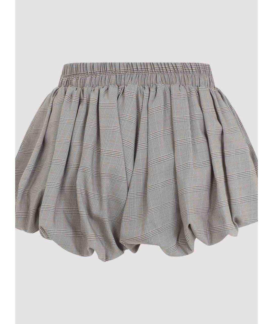 THE FRANKIE SHOP Бежевые шерстяные шорты, фото 2