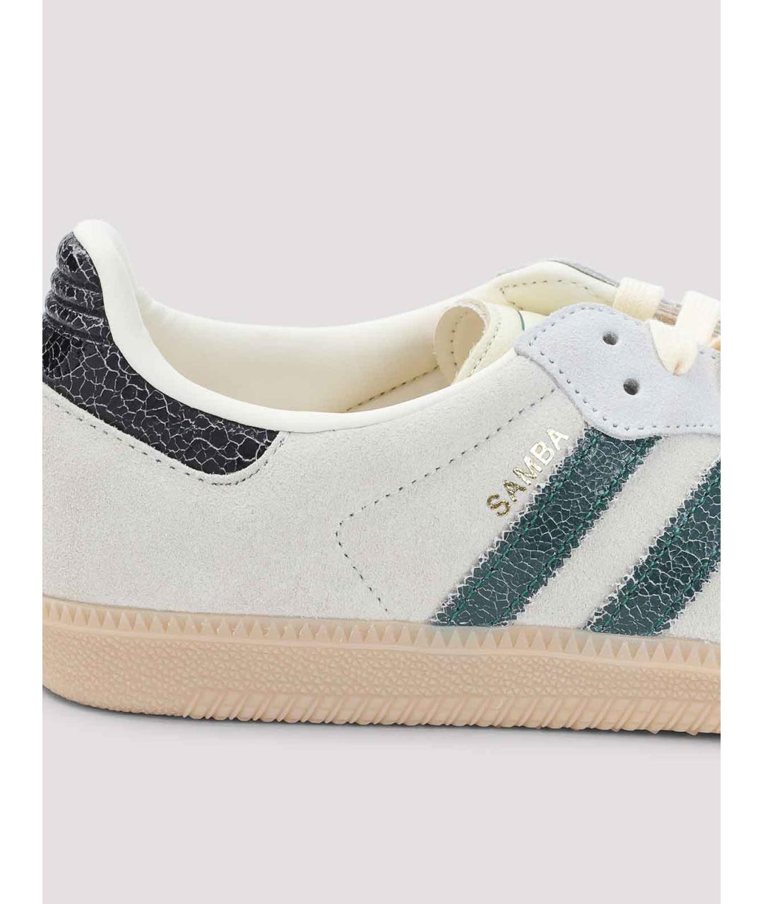 ADIDAS Бежевые замшевые низкие кроссовки / кеды, фото 4