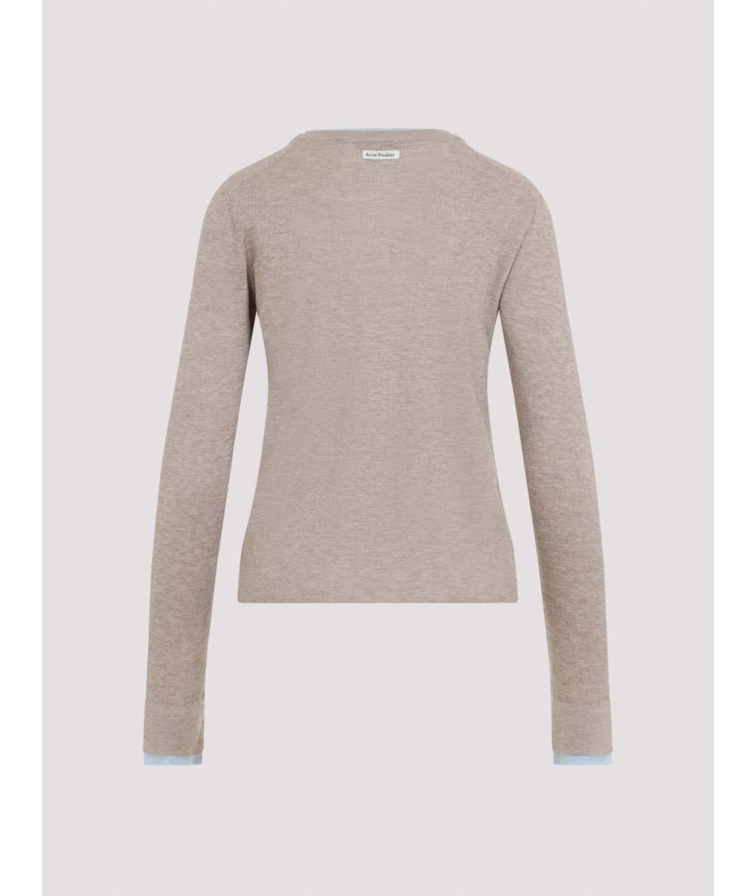 ACNE STUDIOS Мульти шерстяной кардиган, фото 2