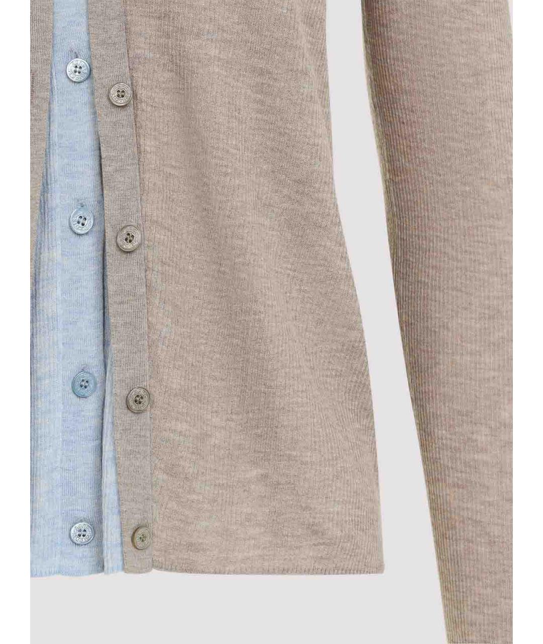 ACNE STUDIOS Мульти шерстяной кардиган, фото 4