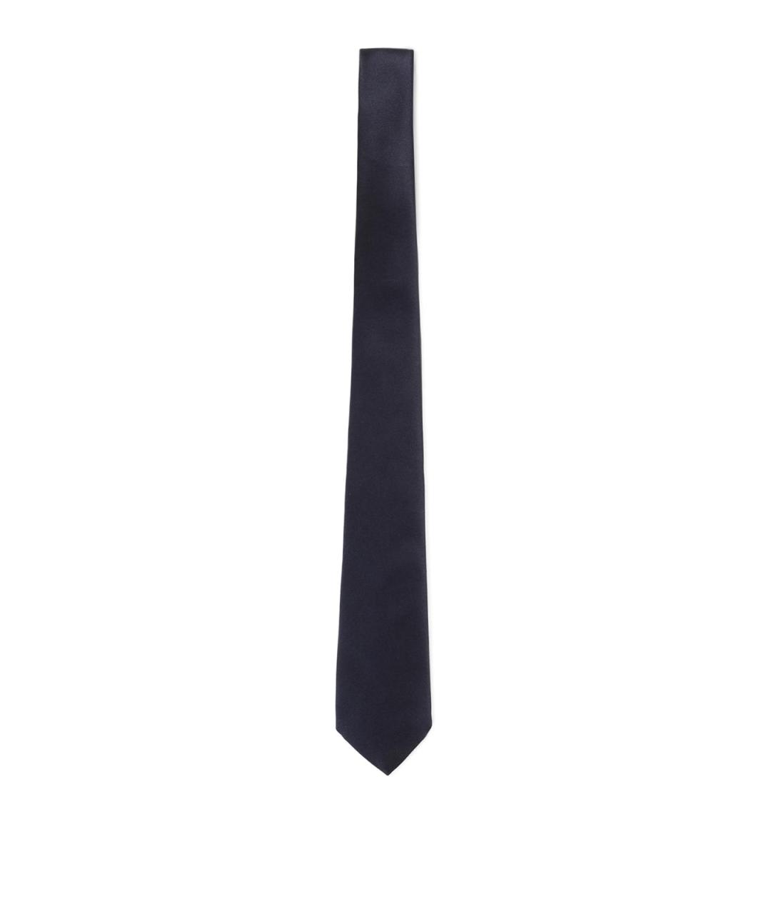 GIORGIO ARMANI Серый шелковый галстук, фото 1