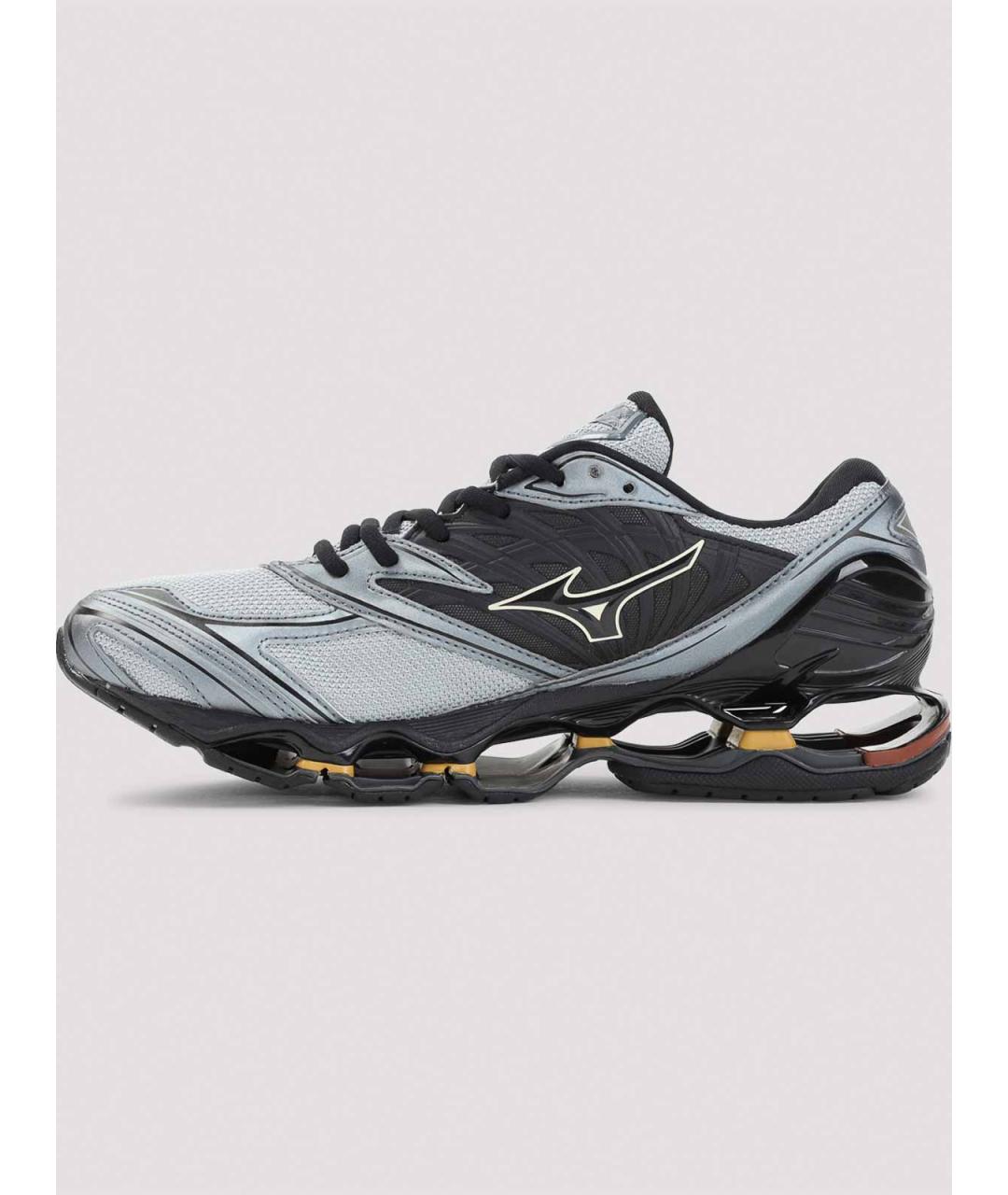 MIZUNO Серебряные синтетические кроссовки, фото 2