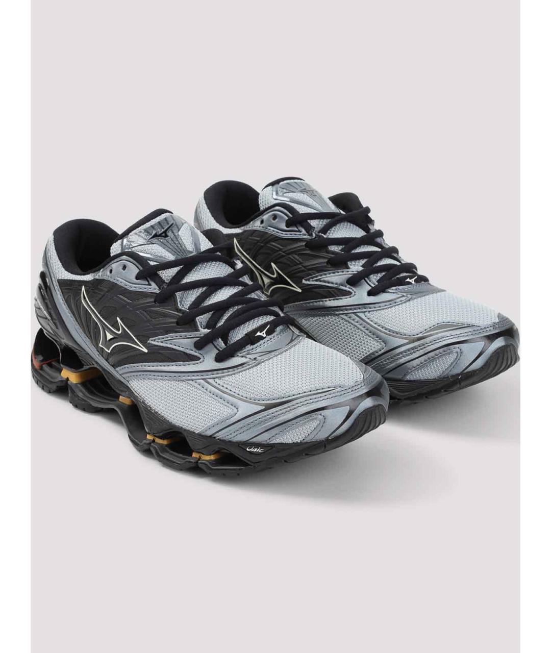 MIZUNO Серебряные синтетические кроссовки, фото 3