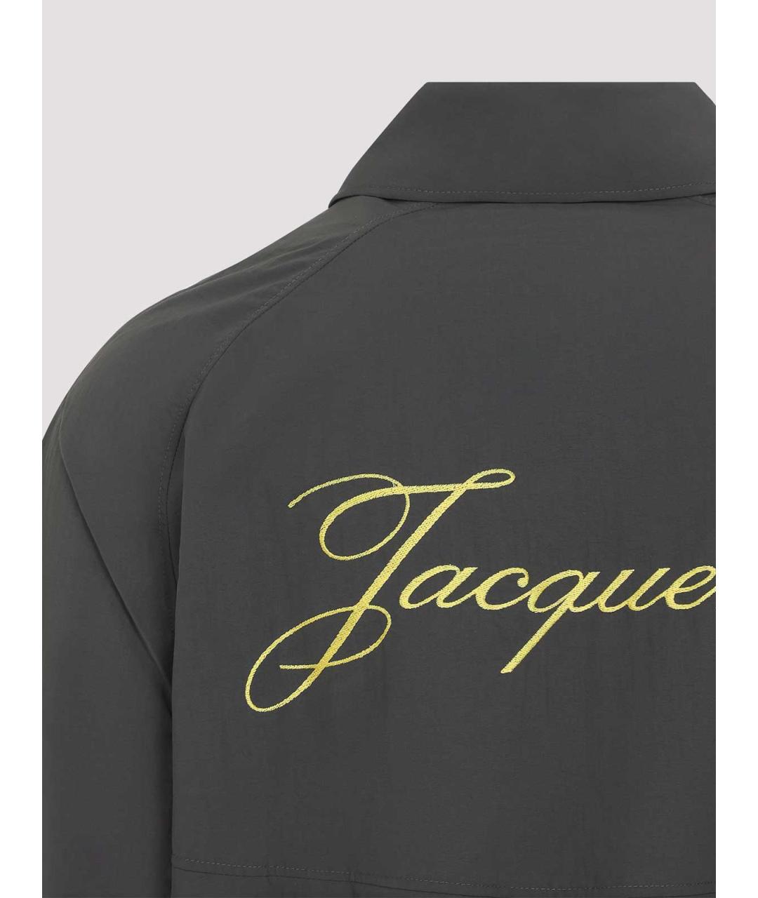 JACQUEMUS Серая полиамидовая куртка, фото 3