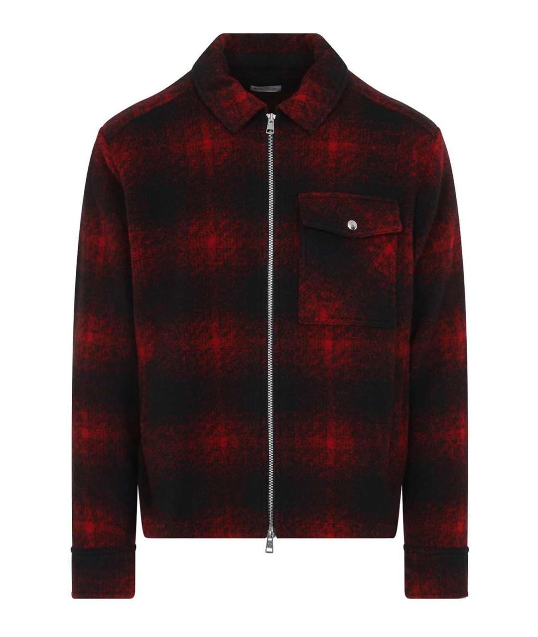 MONCLER Мульти шерстяная кэжуал рубашка, фото 1