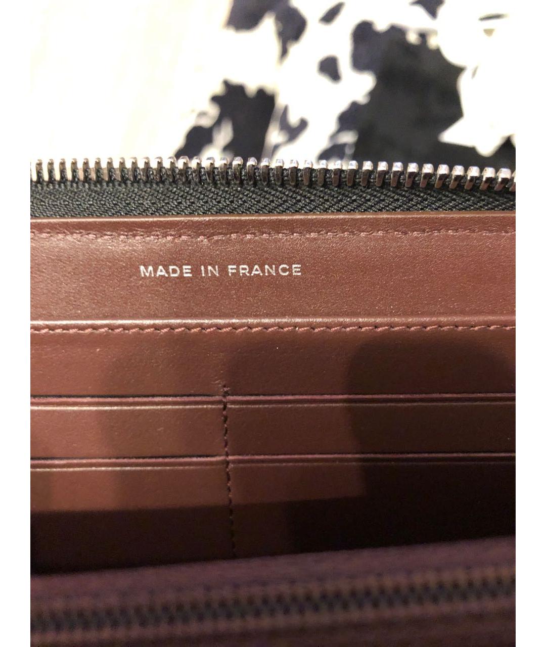 CHANEL PRE-OWNED Черный кожаный кошелек, фото 4