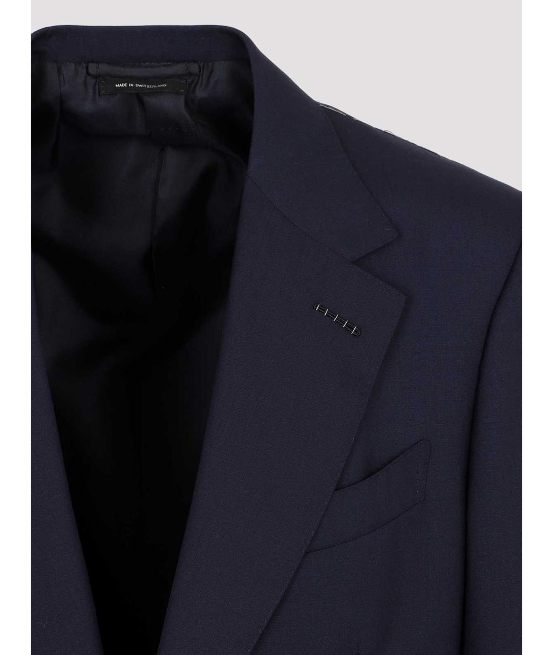 TOM FORD Темно-синий классический костюм, фото 4