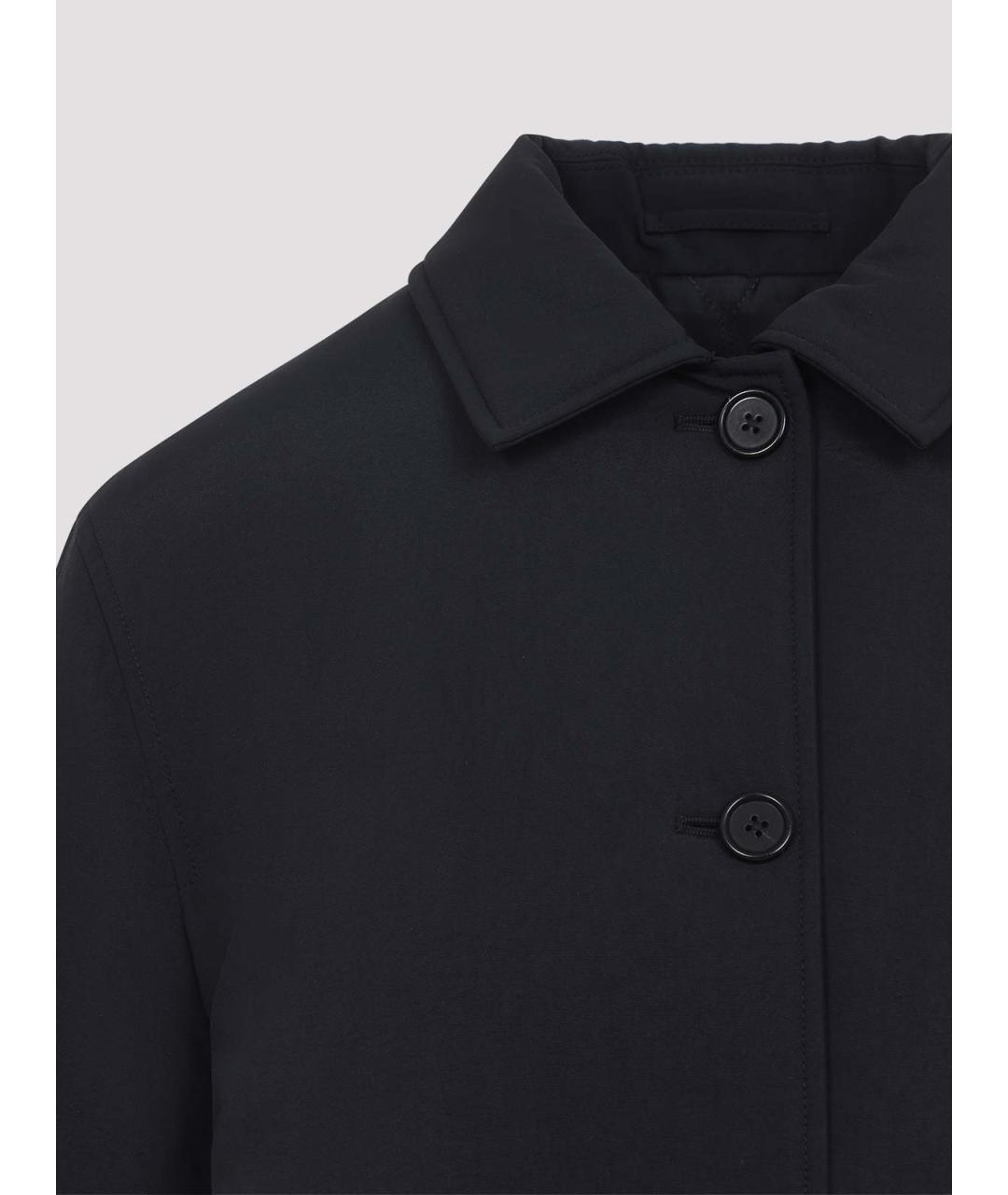 JIL SANDER Синяя полиамидовая куртка, фото 3