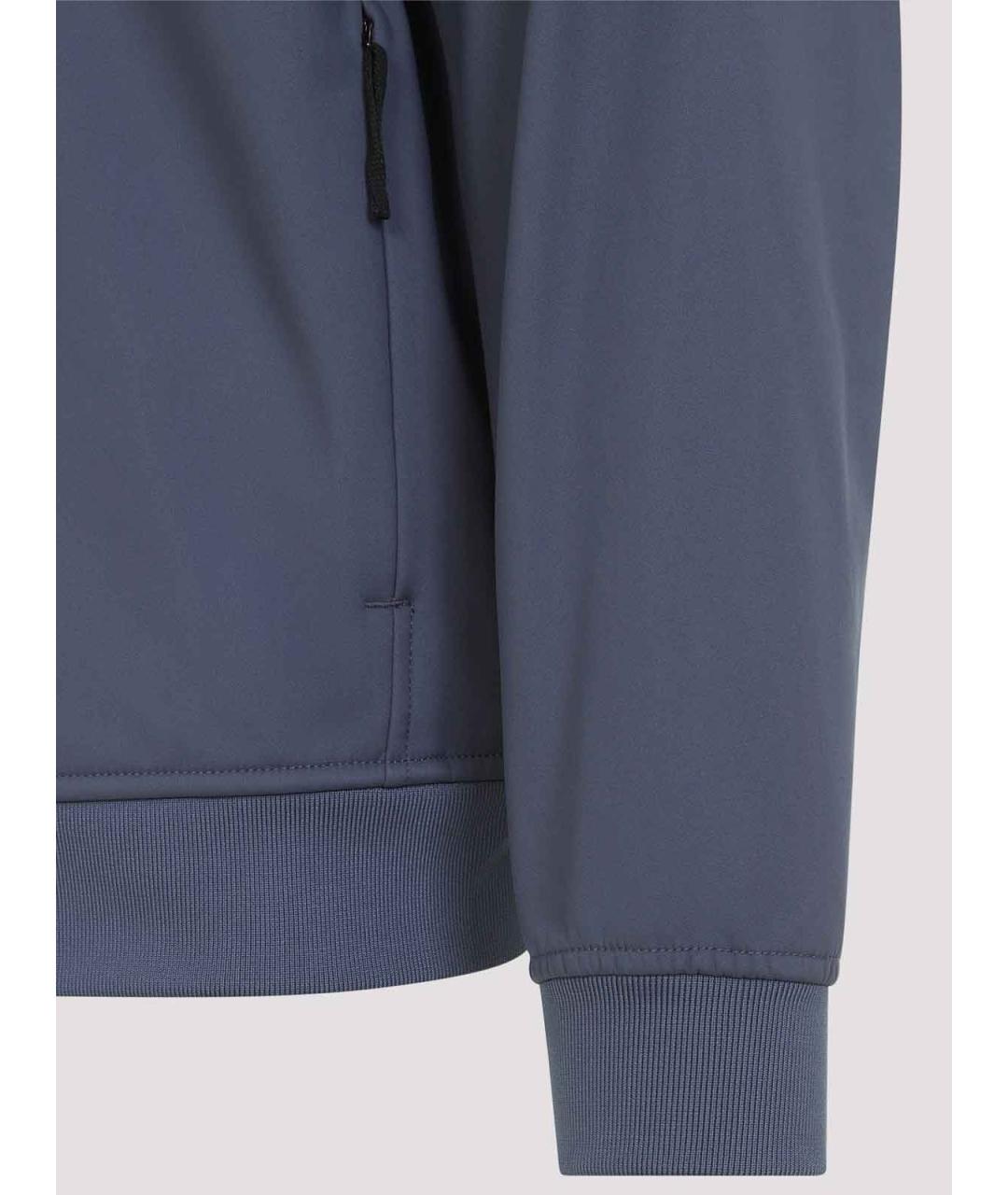 STONE ISLAND Синяя полиэстеровая куртка, фото 3