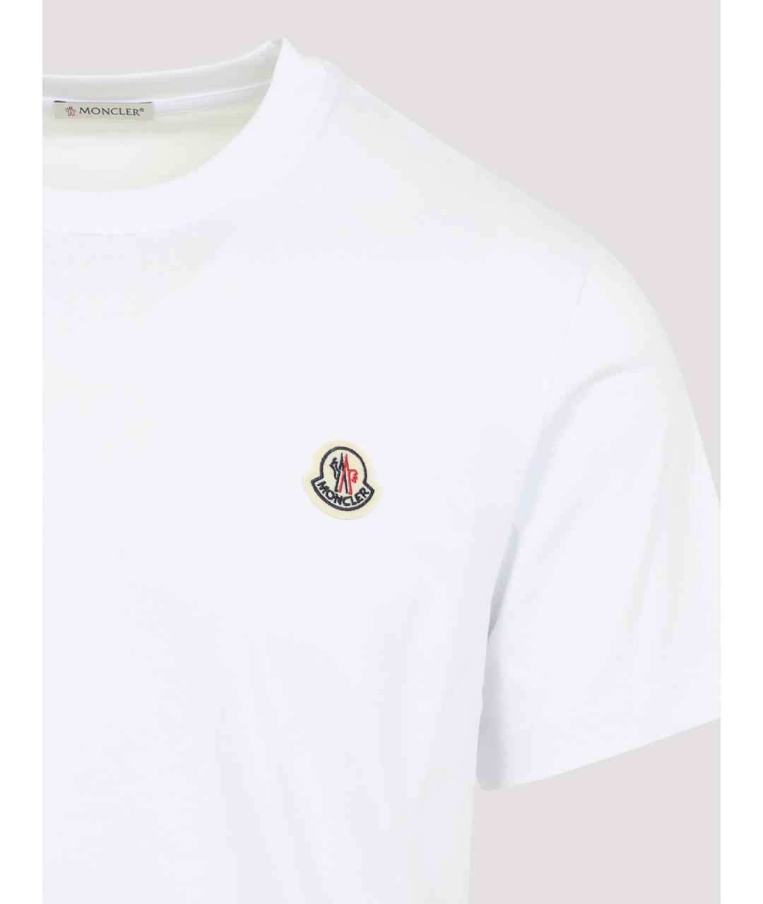 MONCLER Мульти хлопковая футболка, фото 5