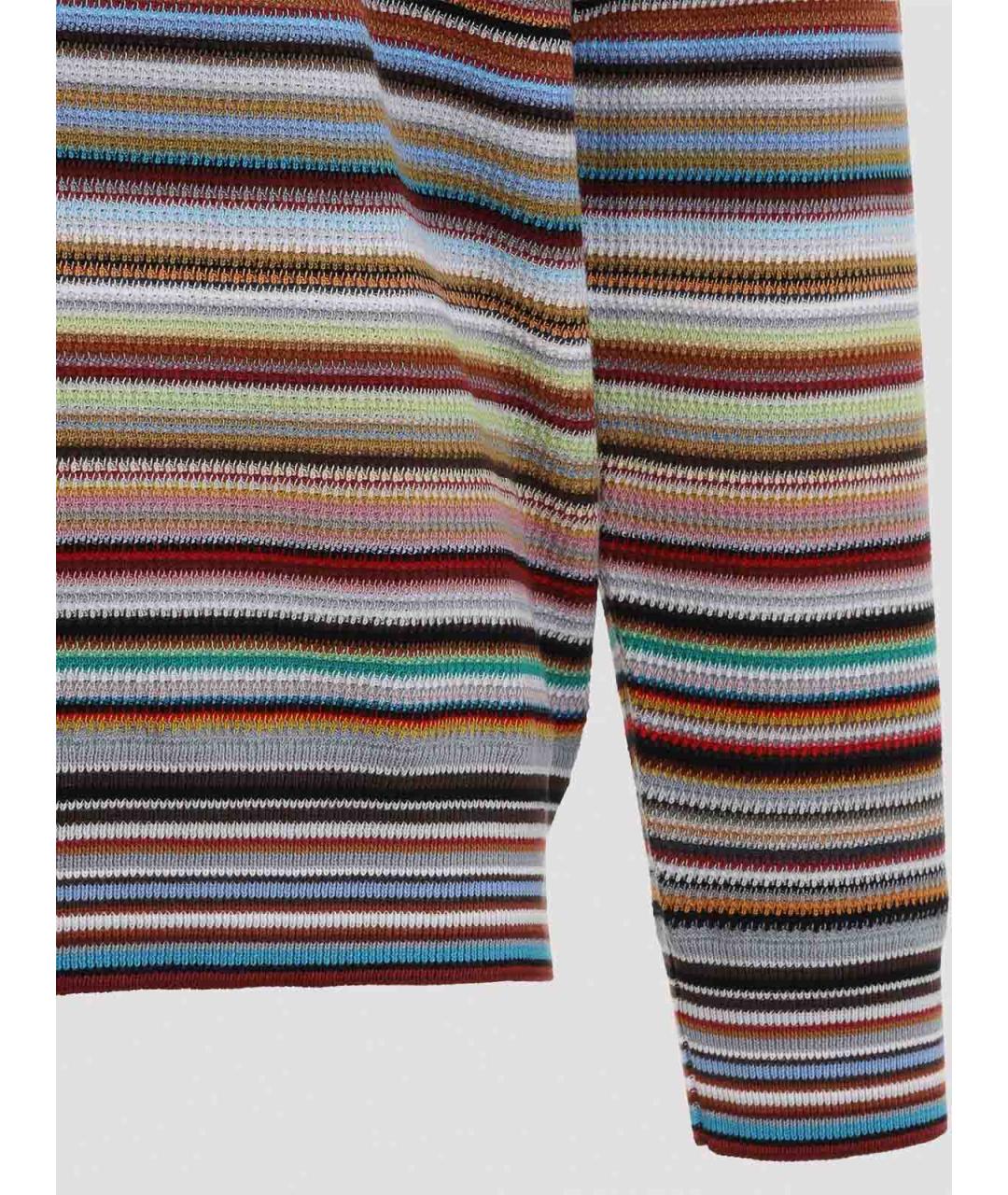 PAUL SMITH Мульти хлопковый джемпер / свитер, фото 3