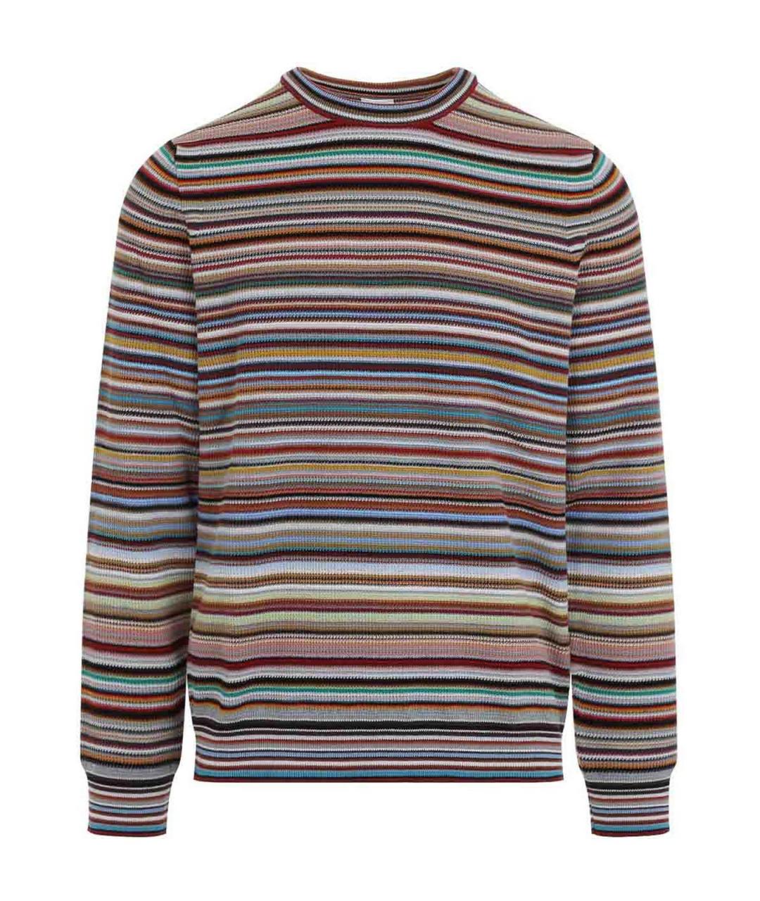 PAUL SMITH Мульти хлопковый джемпер / свитер, фото 1