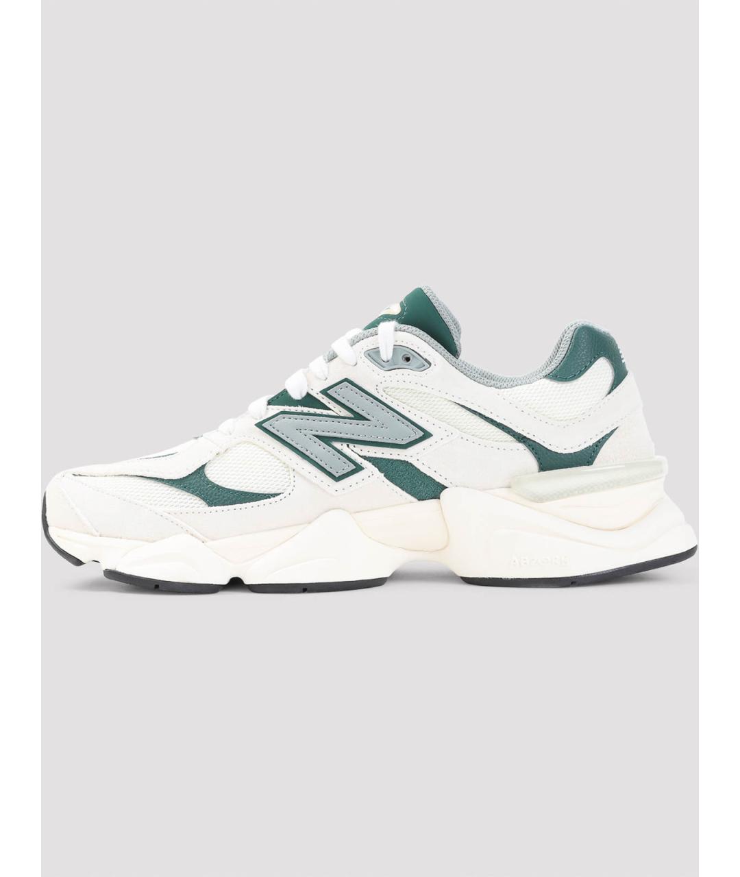 NEW BALANCE Зеленые кожаные кроссовки, фото 2