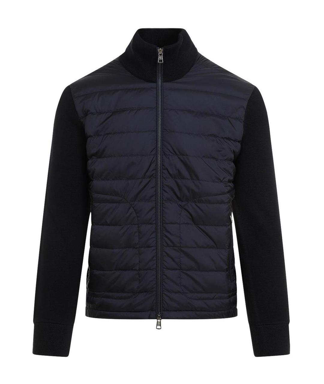 MONCLER Темно-синий кардиган, фото 1