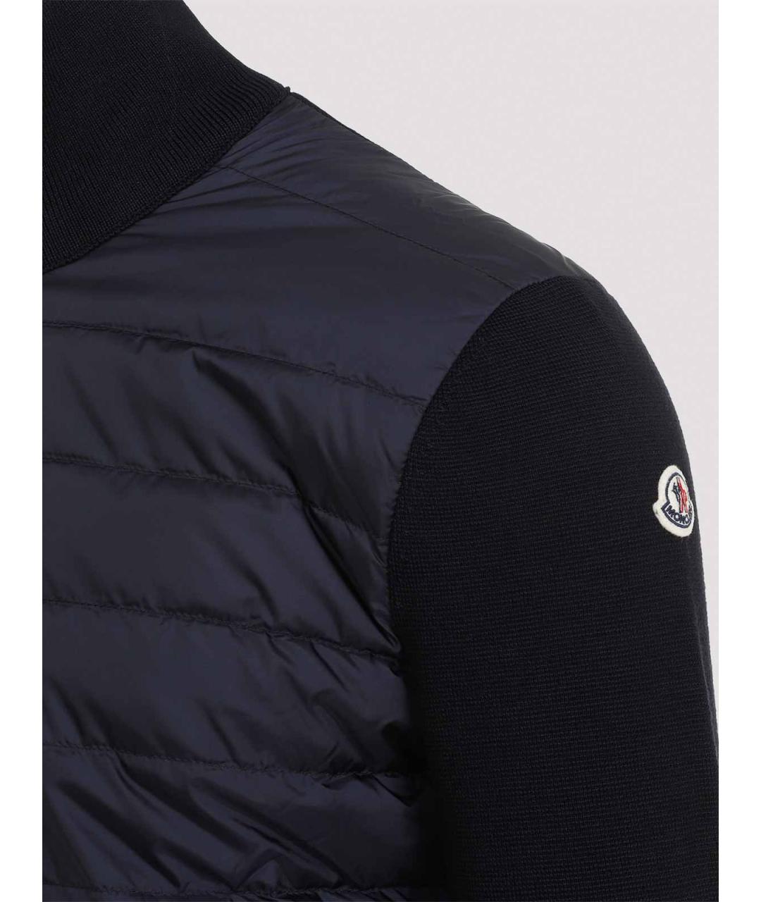 MONCLER Темно-синий кардиган, фото 3