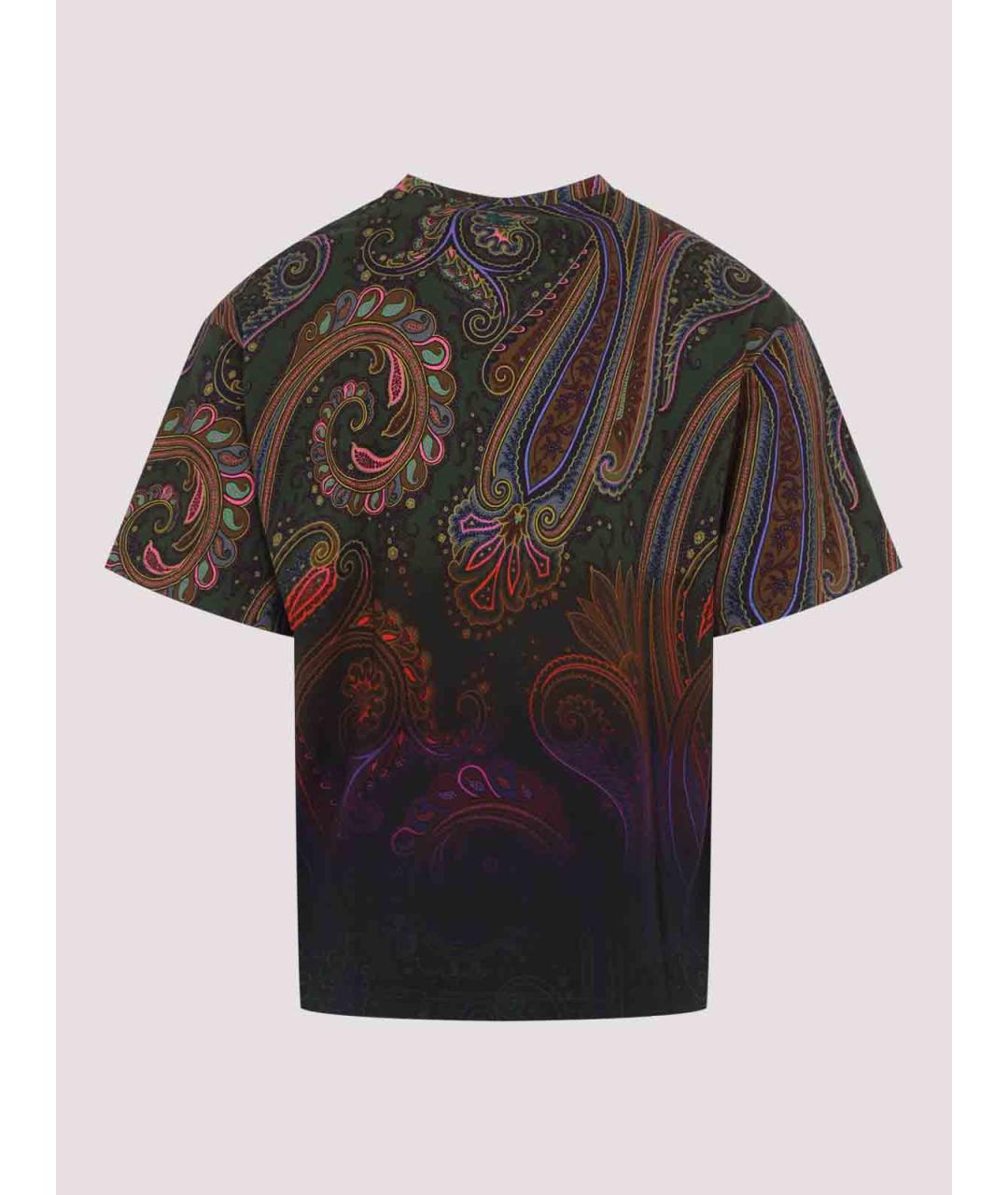 ETRO Зеленая хлопковая футболка, фото 2