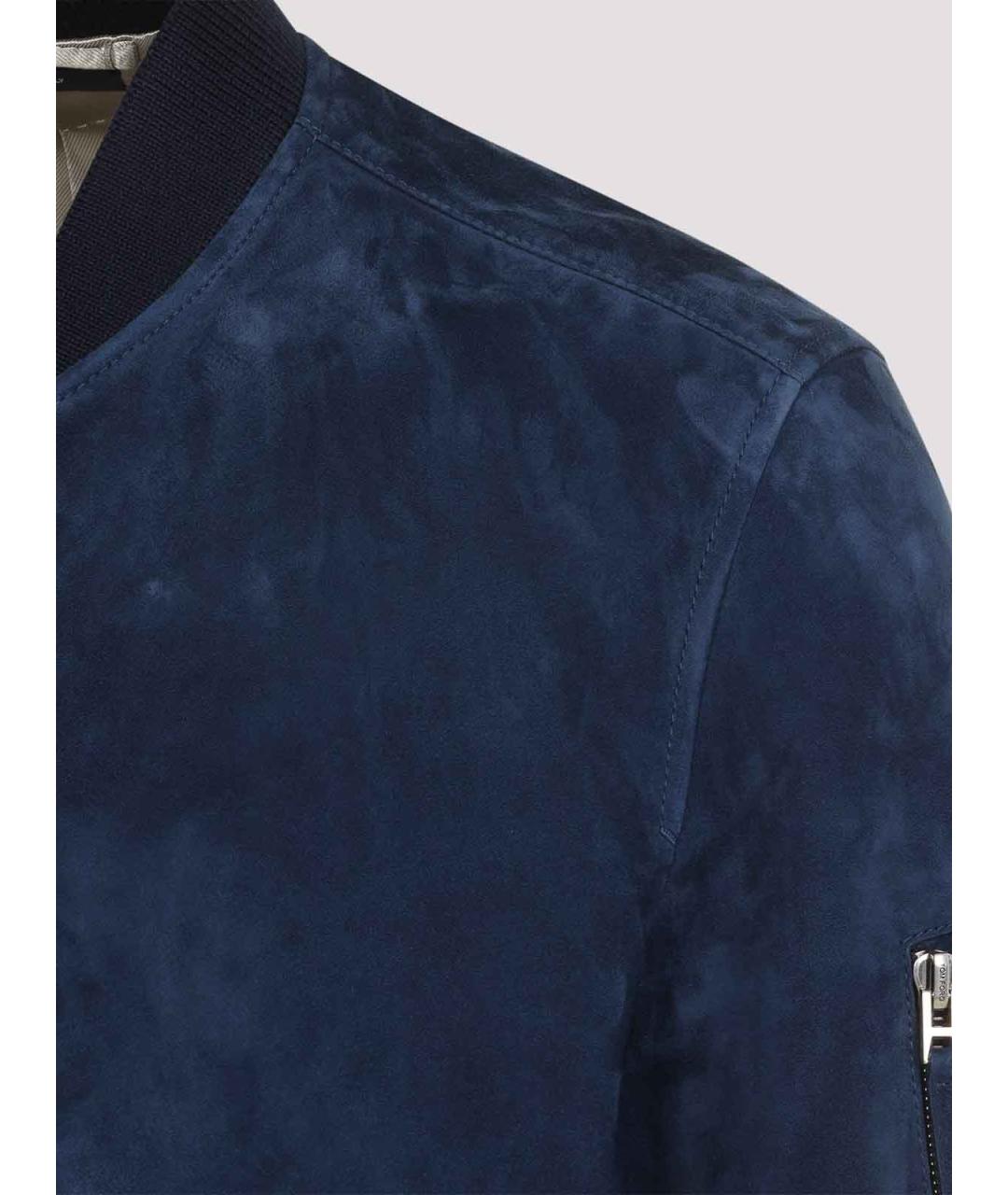 TOM FORD Синяя замшевая куртка, фото 3