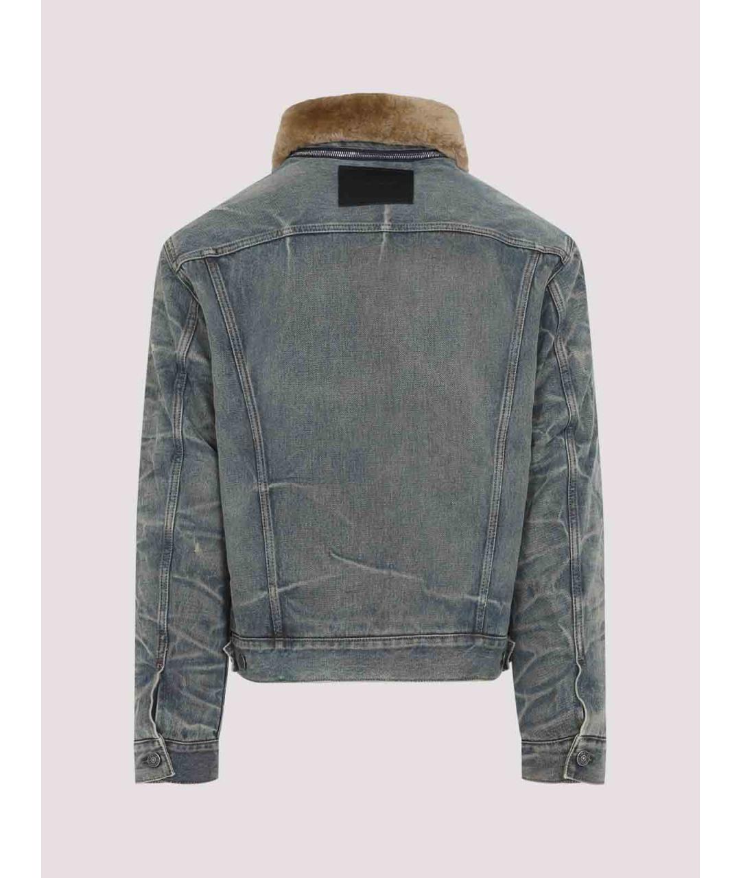 ACNE STUDIOS Синяя деним куртка, фото 2