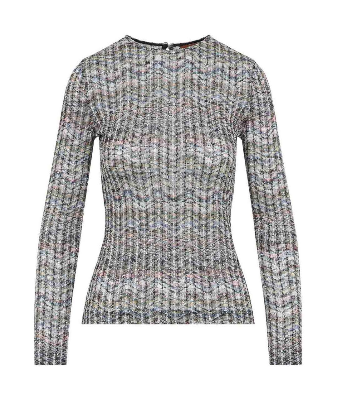 MISSONI Мульти полиамидовый джемпер / свитер, фото 1
