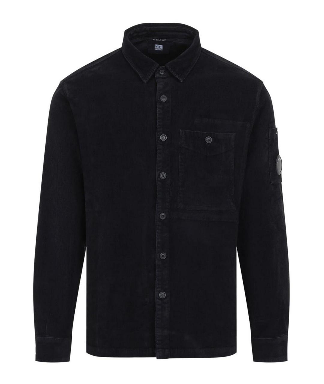 CP COMPANY Черная хлопковая кэжуал рубашка, фото 1