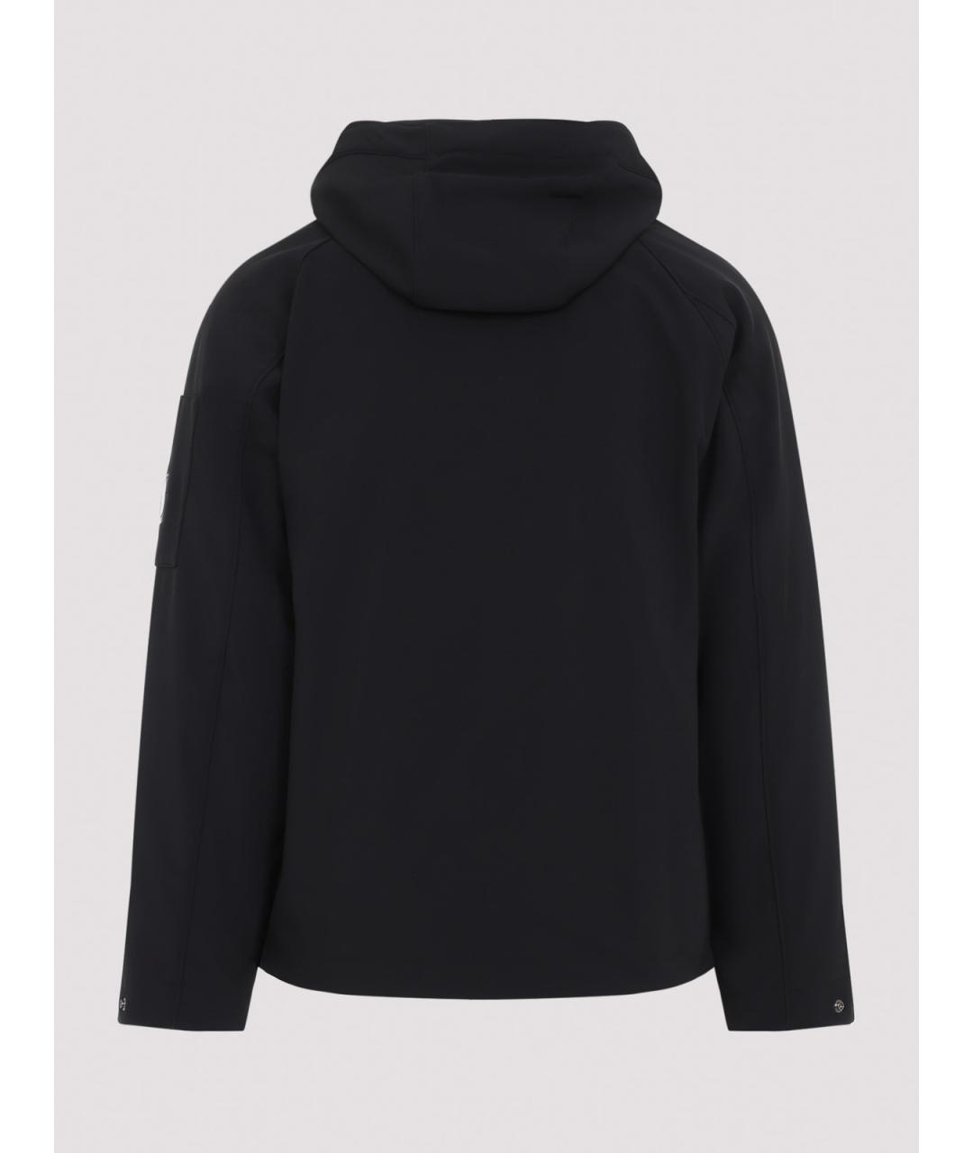 CP COMPANY Черная полиэстеровая куртка, фото 2