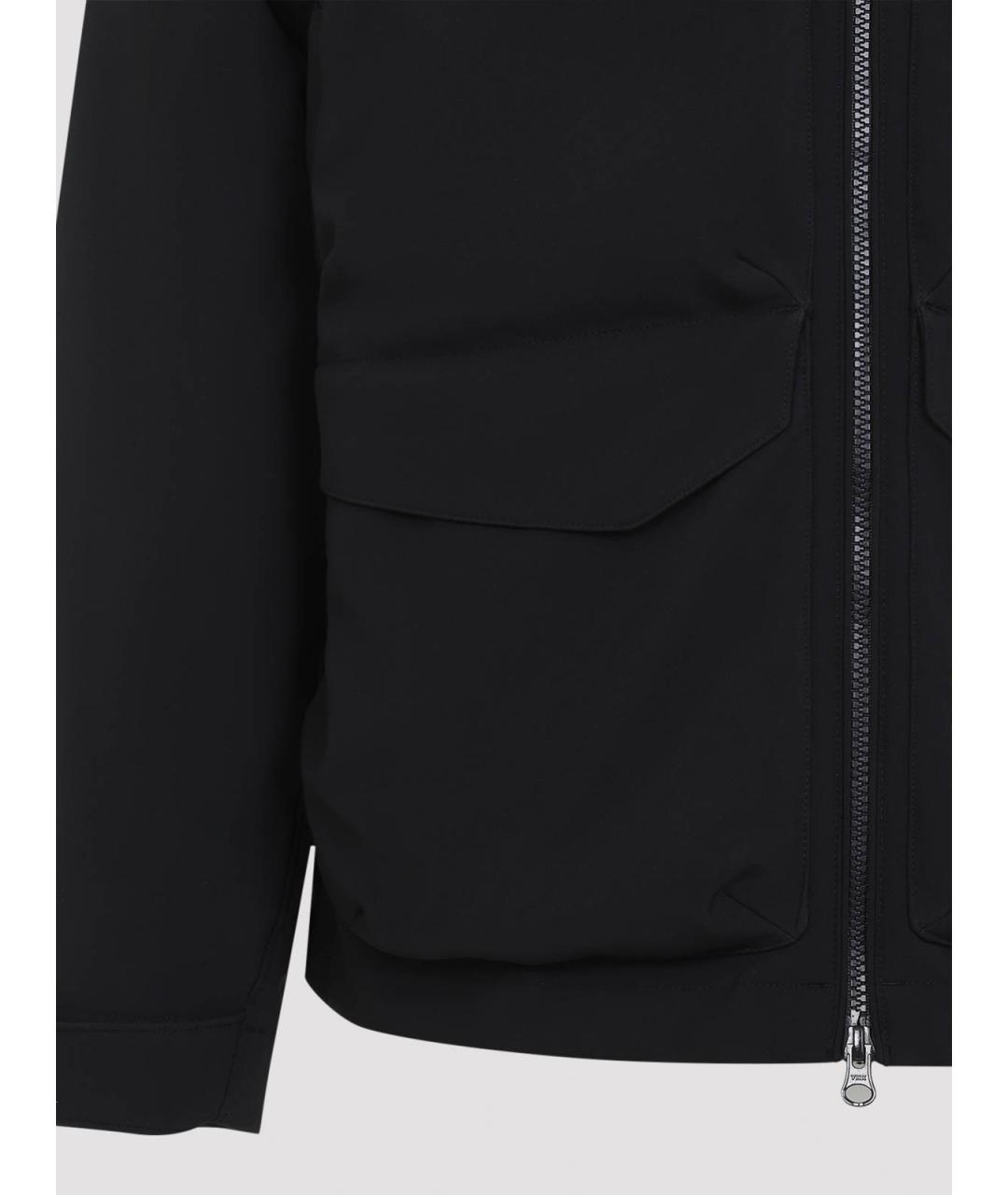 CP COMPANY Черная полиэстеровая куртка, фото 3
