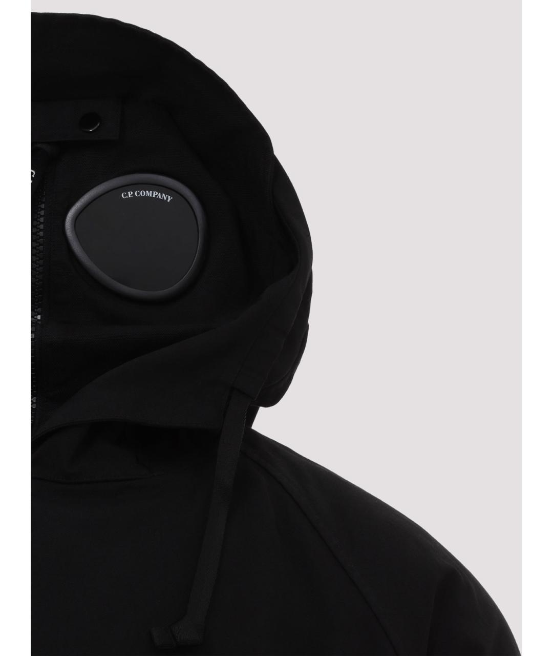 CP COMPANY Черная хлопковая куртка, фото 4