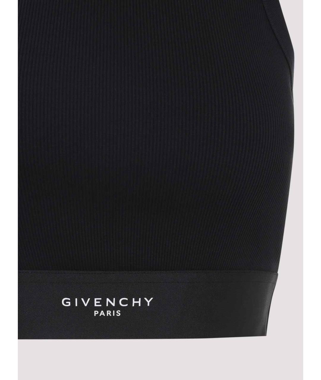 GIVENCHY Черная хлопковая майка, фото 3