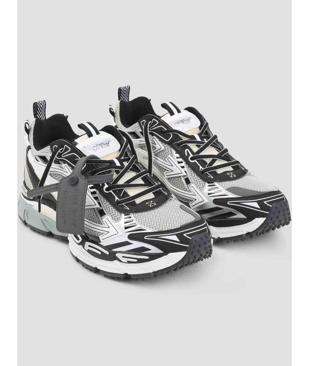 OFF-WHITE Мульти синтетические низкие кроссовки / кеды, фото 3
